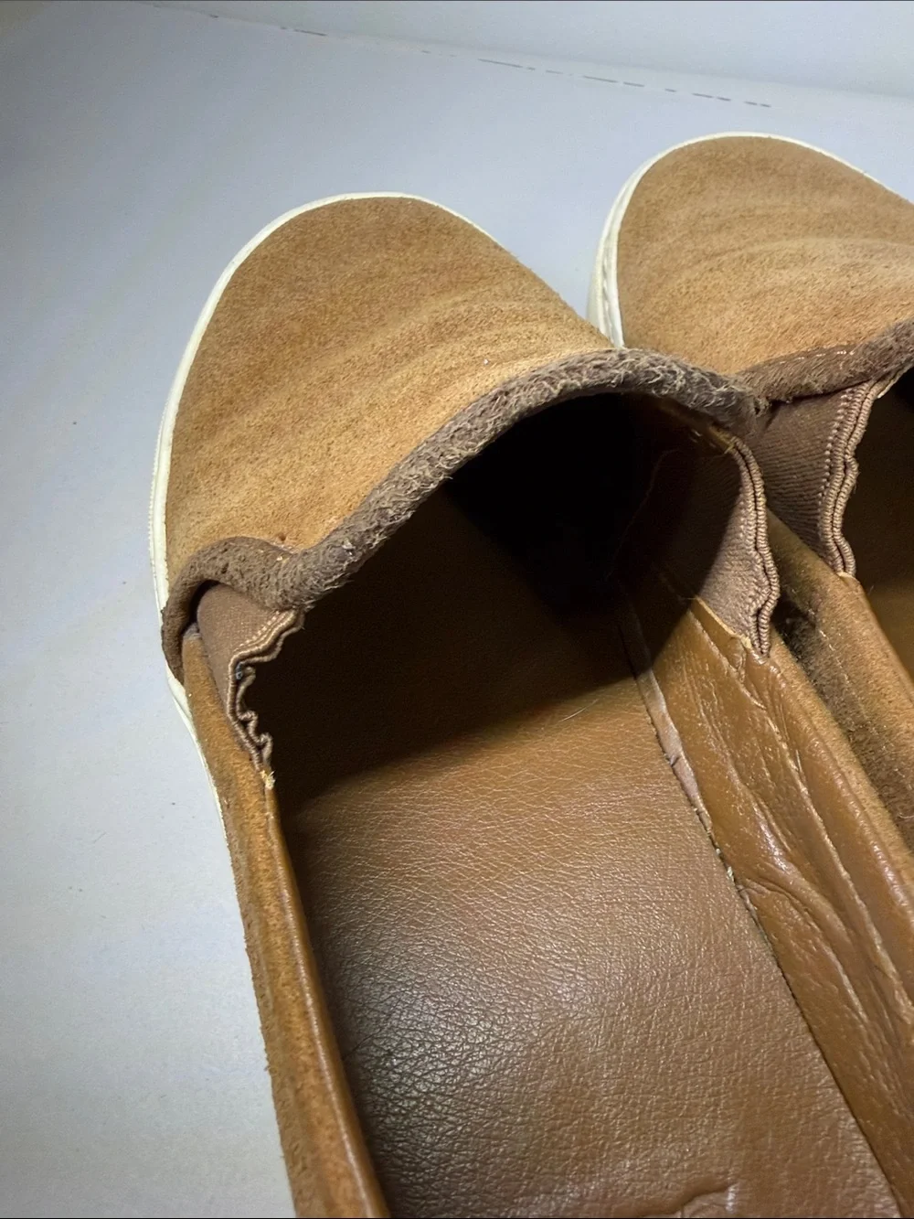 UGG Women’s Slip-On Suede Loafers in Chestnut
